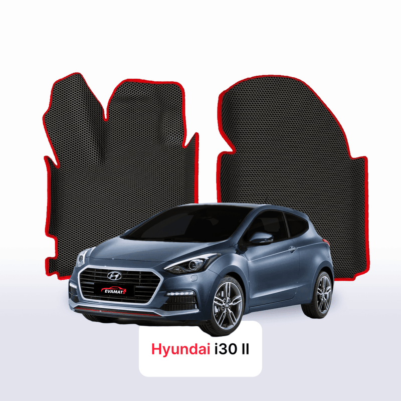 Fußmatten EVA für Hyundai I30 2 gen 2011-2017 jahr SCHÄGHECK 3 türer