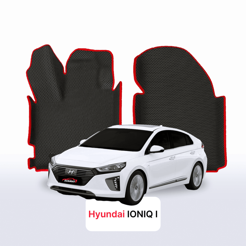 Fußmatten EVA für Hyundai IONIQ 1 gen 2016-2023 jahr LIFTBACK Hybrid