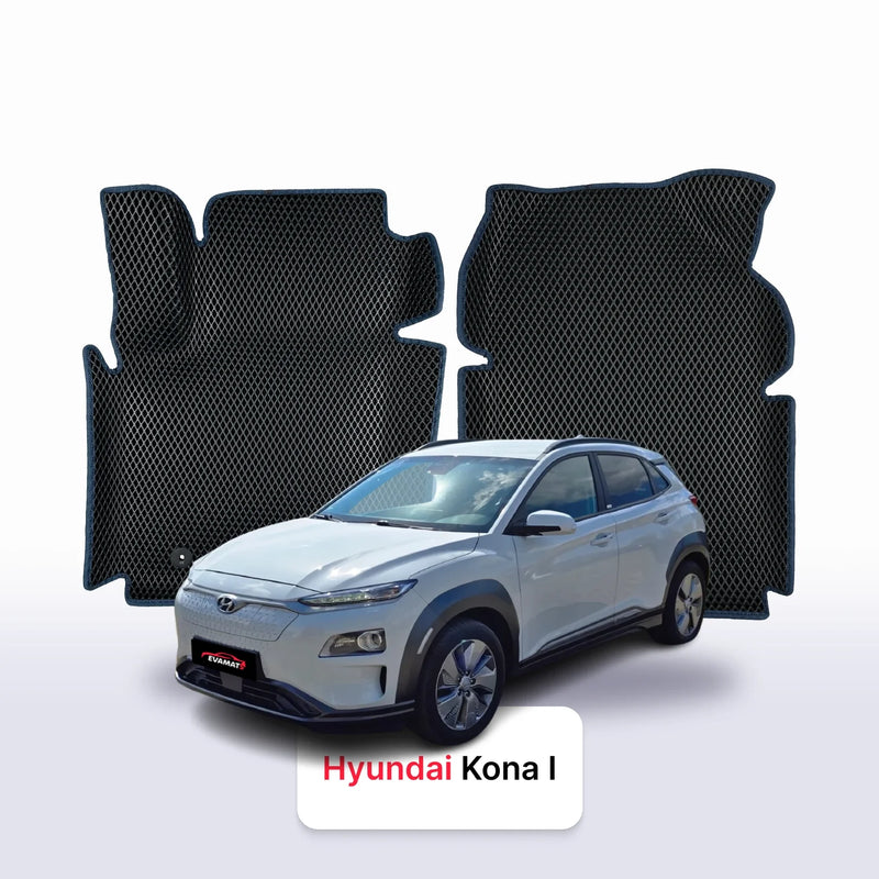Fußmatten EVA für Hyundai Kona 1 gen 2017-2023 jahr Elektrisch SUV