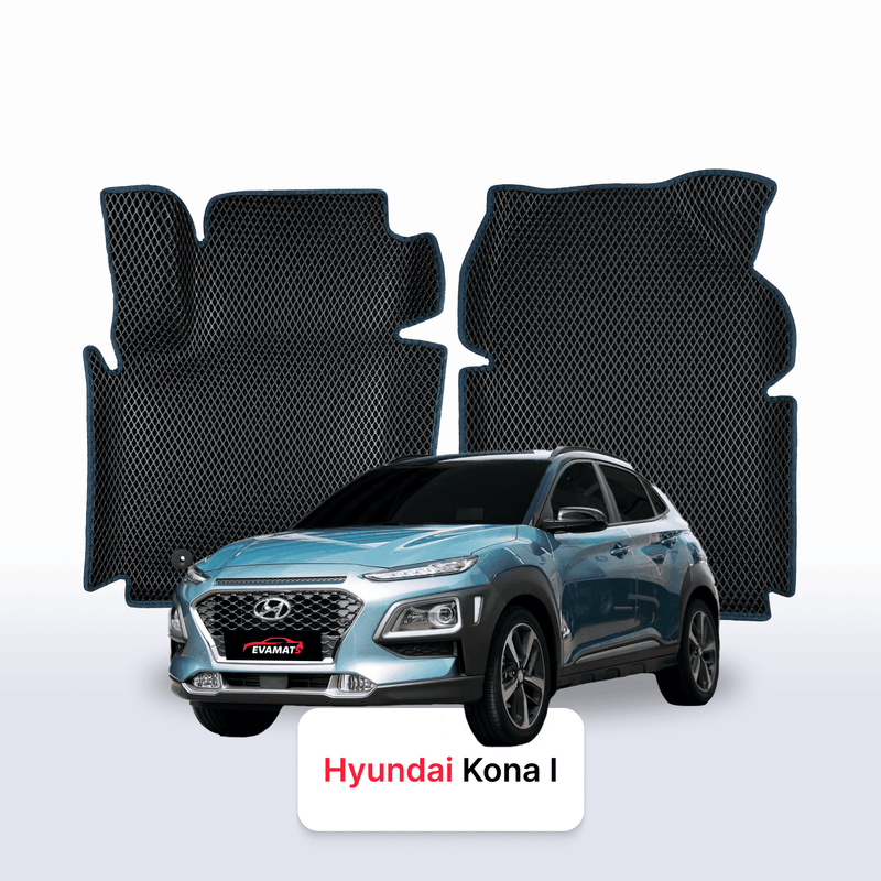 Fußmatten EVA für Hyundai Kona 1 gen 2017-2023 jahr SUV