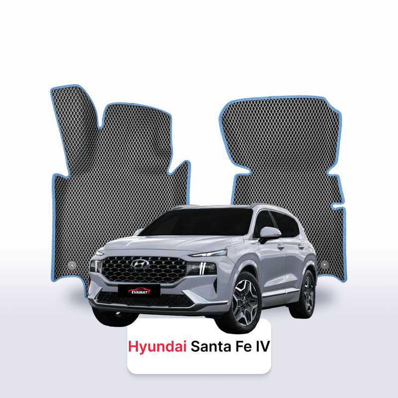 Fußmatten EVA für Hyundai Santa Fe 4 gen 2018-2023 jahr SUV