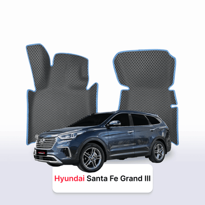 Fußmatten EVA für Hyundai Santa Fe Grand 3 gen 2012-2018 jahr SUV