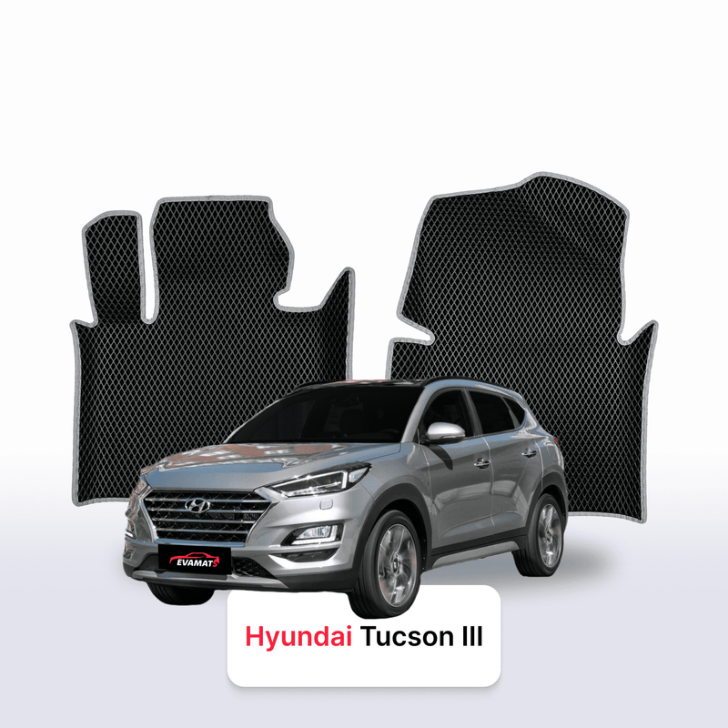 Fußmatten EVA für Hyundai Tucson facelift 3 gen 2018-2021 jahr SUV