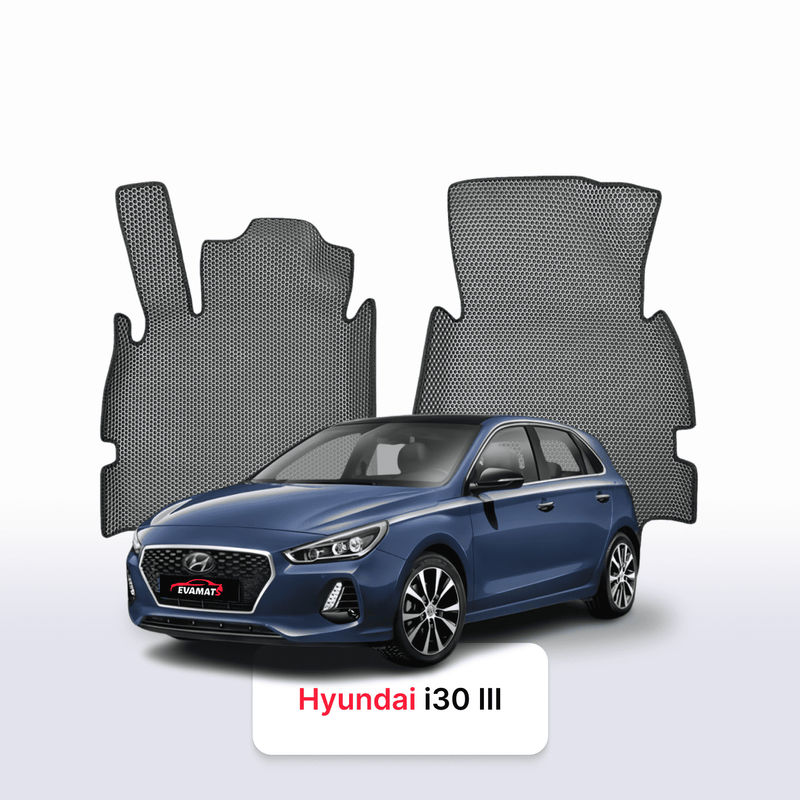 Fußmatten EVA für Hyundai I30 3 gen 2016-2028 jahr SCHÄGHECK 5 türer