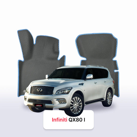 Fußmatten EVA für Infiniti QX80 1 gen 2013-2024 Jahr SUV