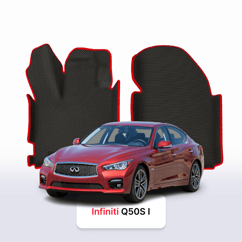 Fußmatten EVA für Infiniti Q50S 1 gen 2013-2025 jahr LIMOUSINE