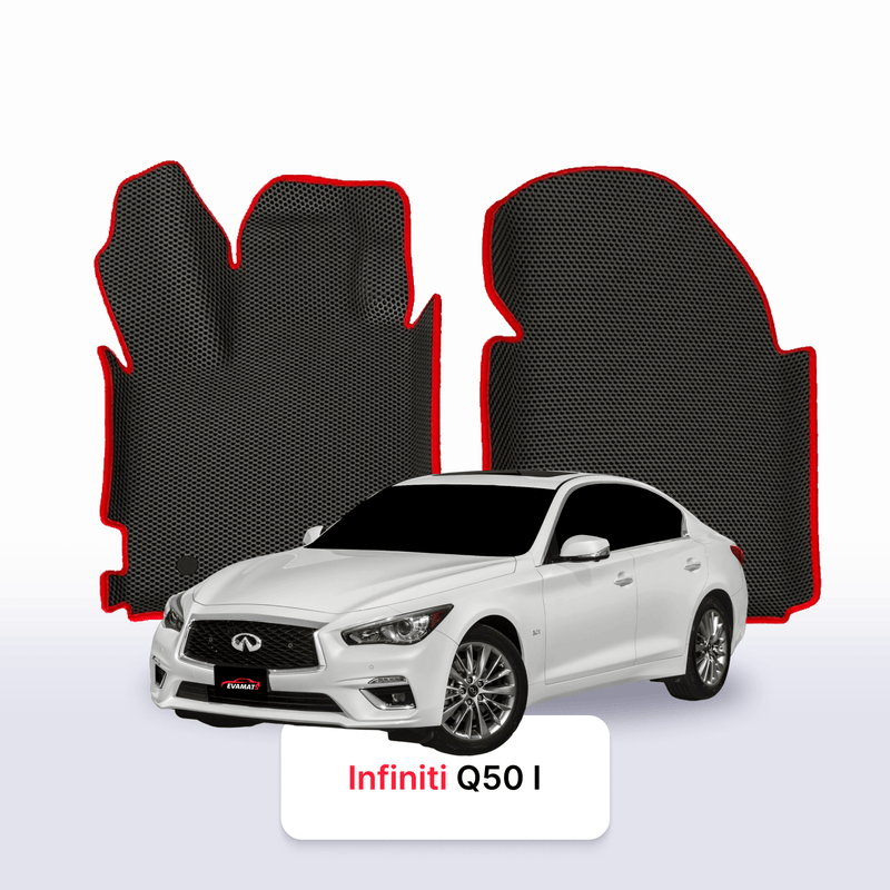 Fußmatten EVA für Infiniti Q50 1 gen 2013-2025 jahr LIMOUSINE