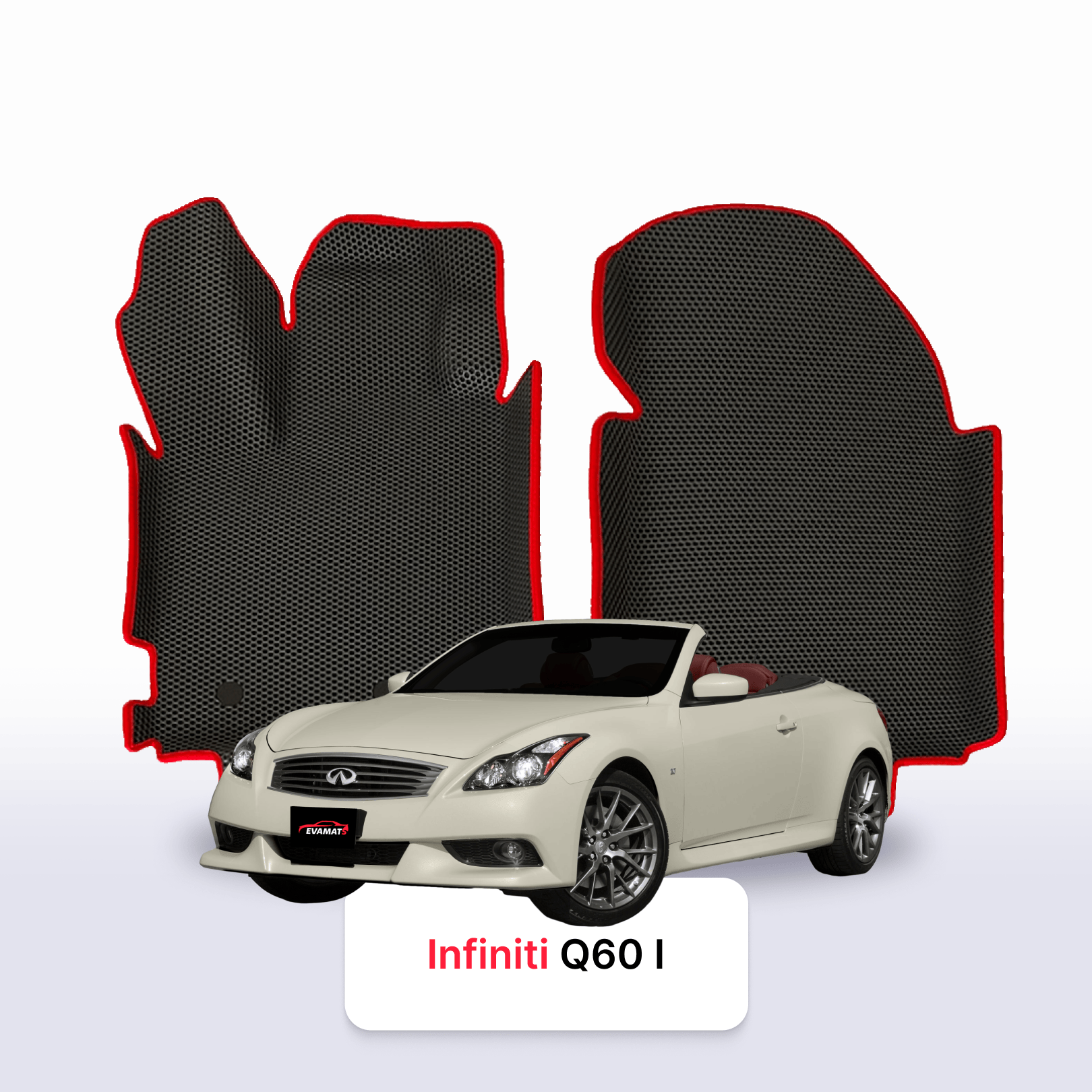 Fußmatten EVA für Infiniti Q60 1 gen 2013-2016 jahr CABRIO