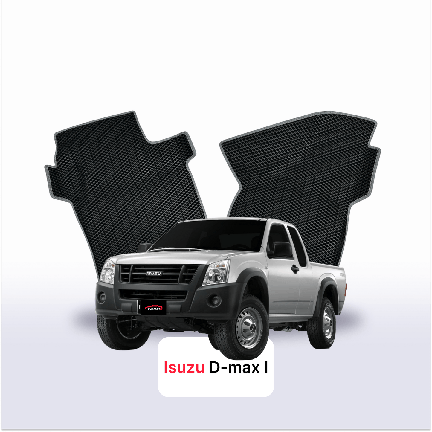 Fußmatten EVA für Isuzu D-Max 1 gen 2002-2012 jahr PICK-UP extrakabine
