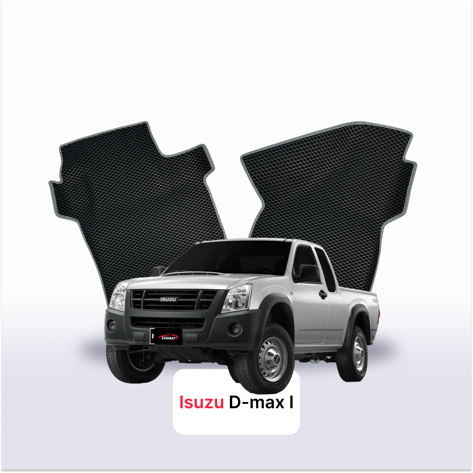 Fußmatten EVA für Isuzu D-Max 1 gen 2002-2012 jahr PICK-UP extrakabine