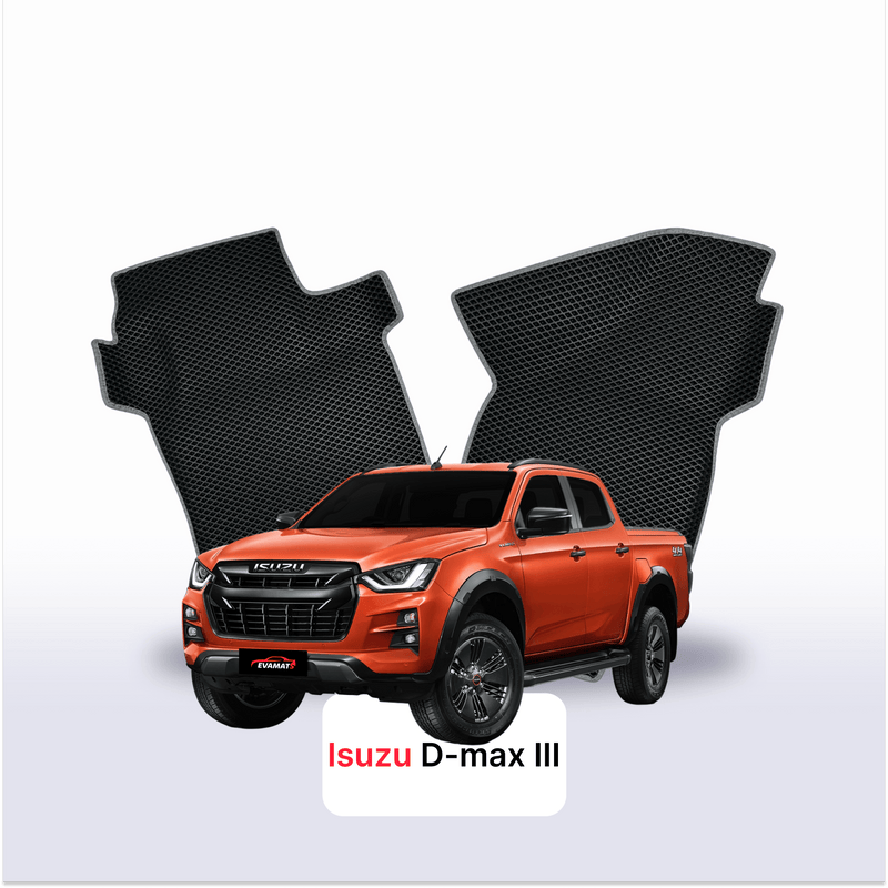Fußmatten EVA für Isuzu D-Max 3 gen 2019-2027 jahr PICK-UP  doppelkabine