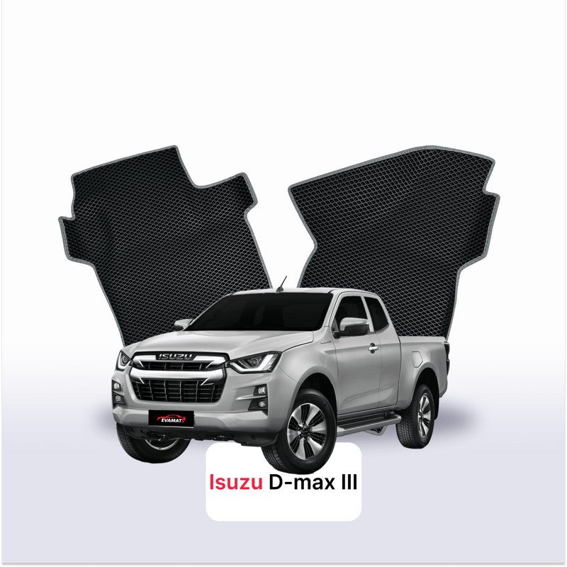 Fußmatten EVA für Isuzu D-Max 3 gen 2019-2027 jahr PICK-UP extrakabine
