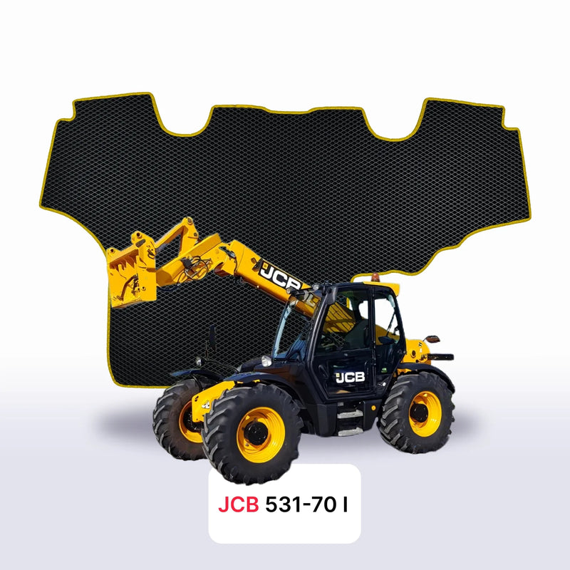 Fußmatten EVA für JCB 531-70 1 gen 2005-2028 jahr TELESKOPLADER