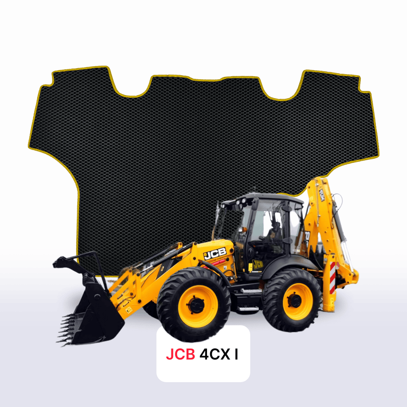 Fußmatten EVA für JCB 4CX 1. Generation 2008-2024 Jahr DIGGER