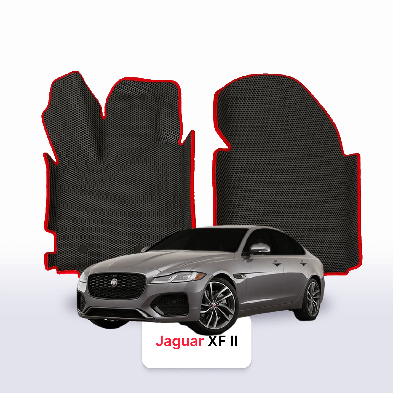 Fußmatten EVA für Jaguar XF X260 2 gen 2015-2024 jahr LIMOUSINE