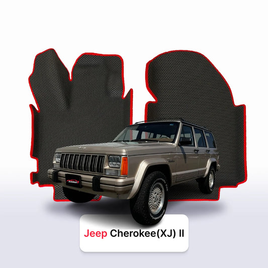 Fußmatten EVA für Jeep Chejahree(XJ) vor-facelift 2 gen 1983-1996 jahr SUV 5 dzwi