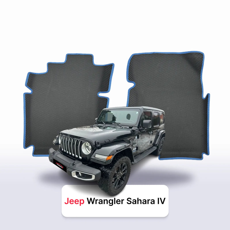 Fußmatten EVA für Jeep Wrangler Sahara(JL) 4 gen 2017-2027 jahr SUV 5 türer