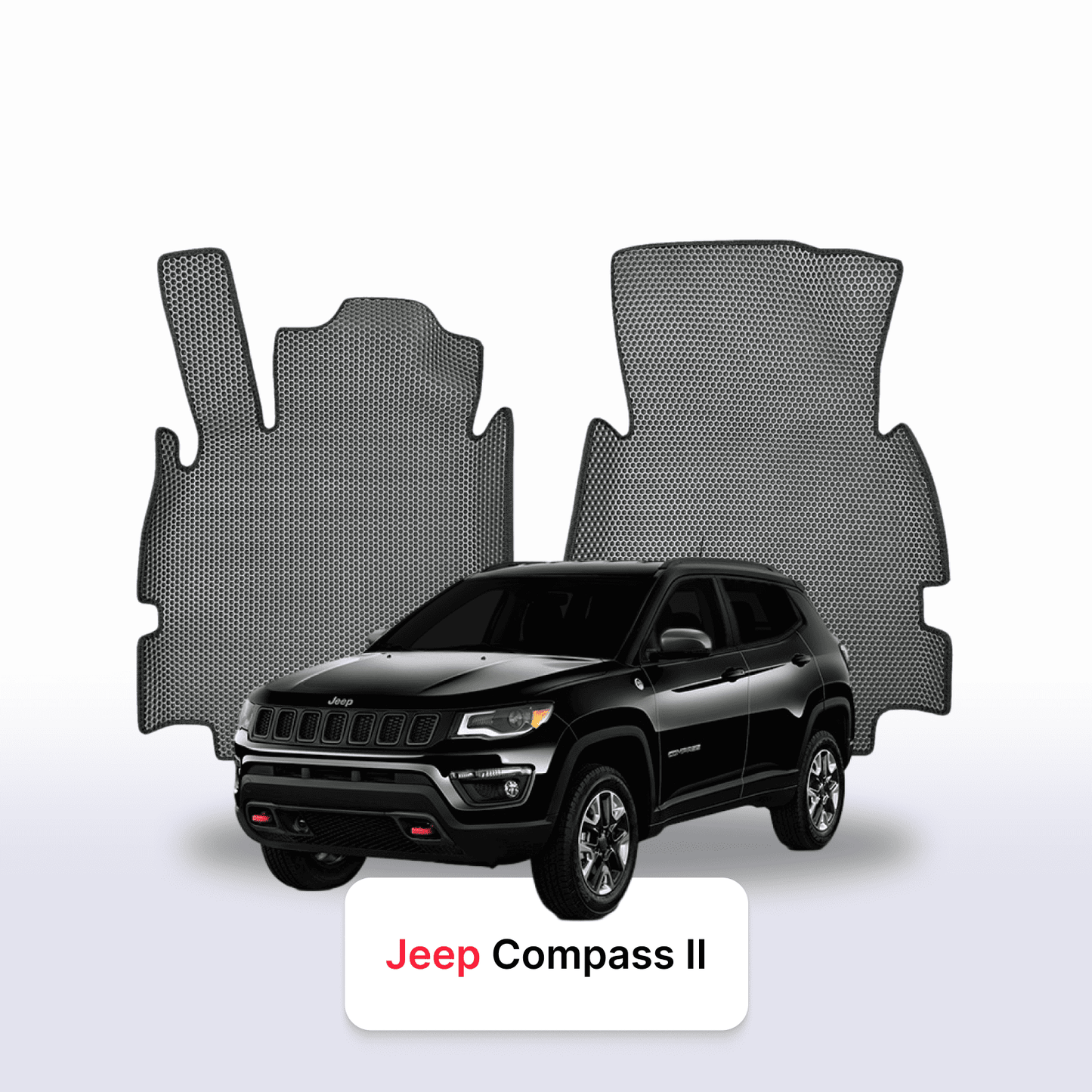 Fußmatten EVA für Jeep Compass 2 gen 2017-2026 jahr SUV