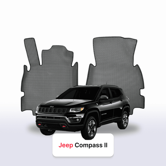 Fußmatten EVA für Jeep Compass 2 gen 2017-2026 jahr SUV