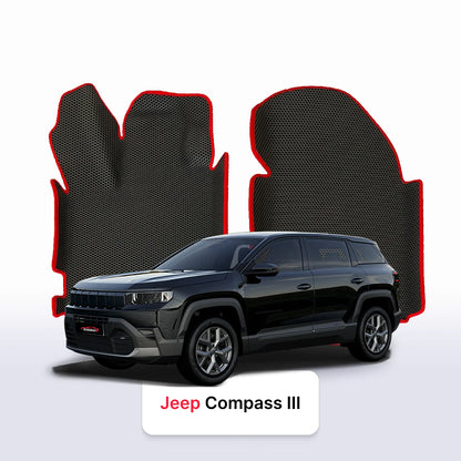 Car mats EVA for Jeep Compass 3 gen 2025-2028 year SUV 5 door