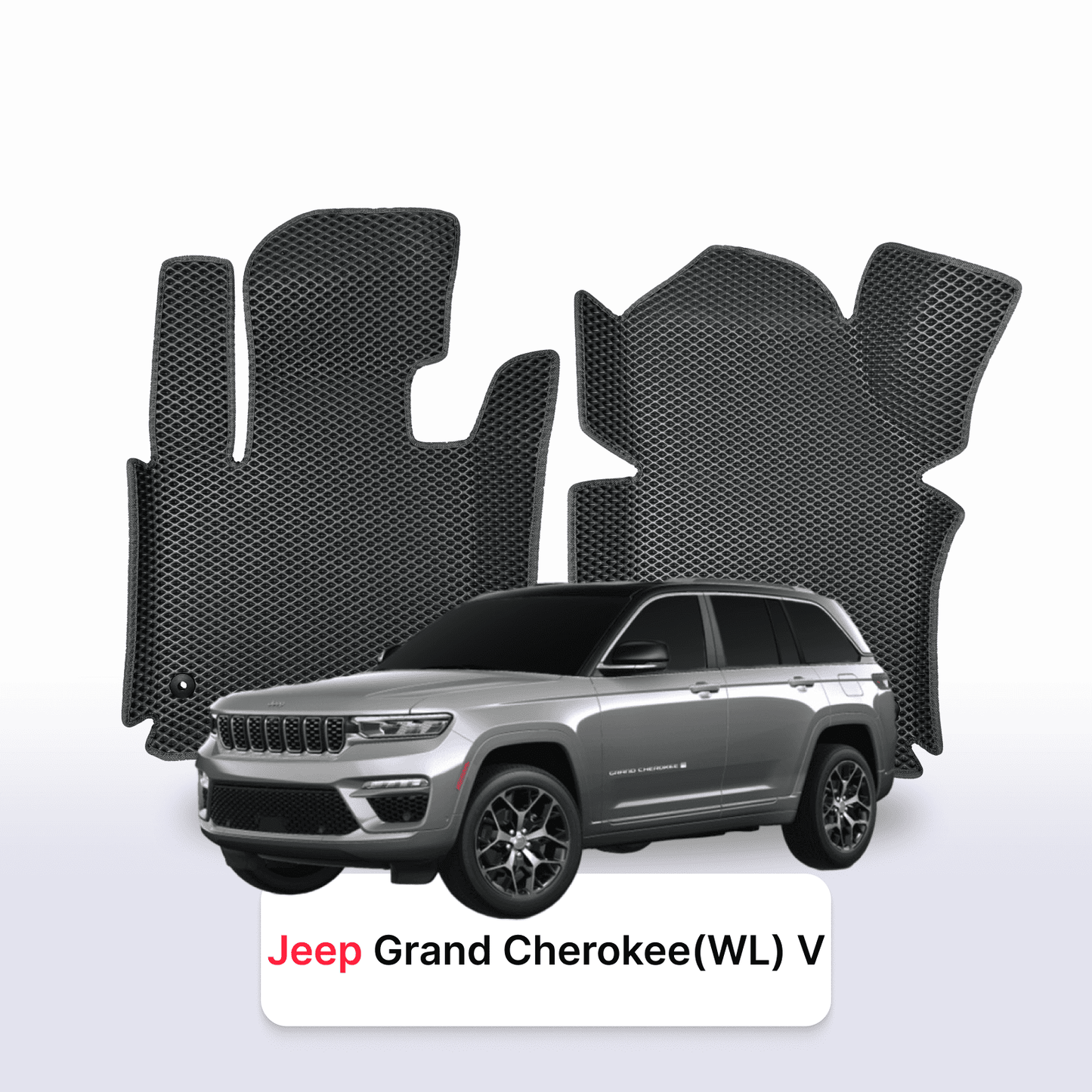 Fußmatten EVA für Jeep Grand Chejahree(WL) 5 gen 2021-2028 jahr LONG SUV