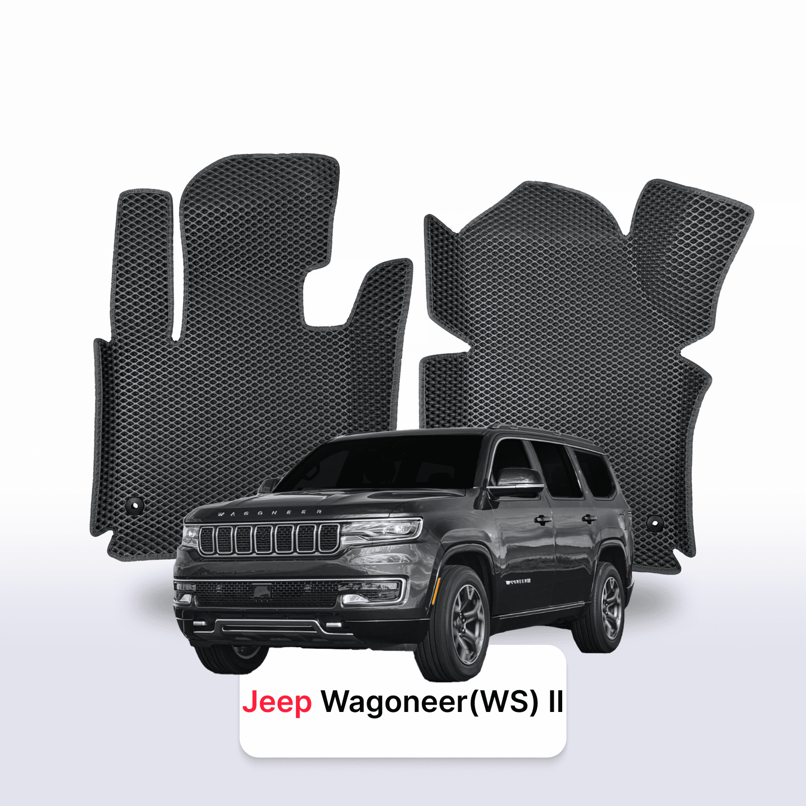 Fußmatten EVA für Jeep Wagoneer(WS) 2 gen 2021-2025 jahr SUV