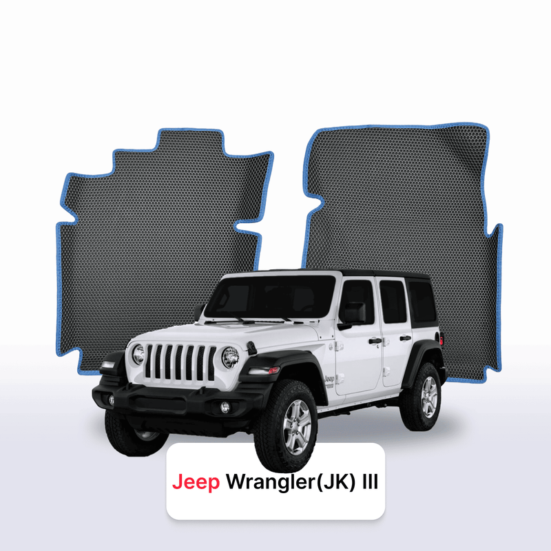 Fußmatten EVA für Jeep Wrangler(JKU) 3 gen 2006-2018 jahr 5 türer SUV