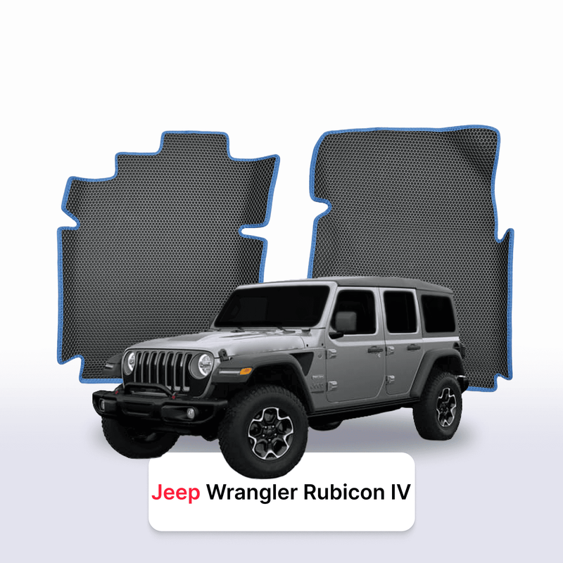 Fußmatten EVA für Jeep Wrangler Rubicon(JL) 4 gen 2020-2028 jahr 5 türer SUV