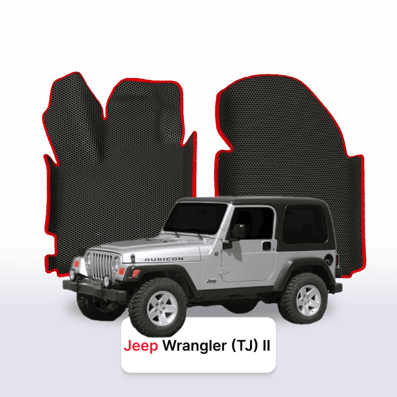 Fußmatten EVA für Jeep Wrangler(TJ) 2 gen 1996-2006 jahr 3 türer SUV