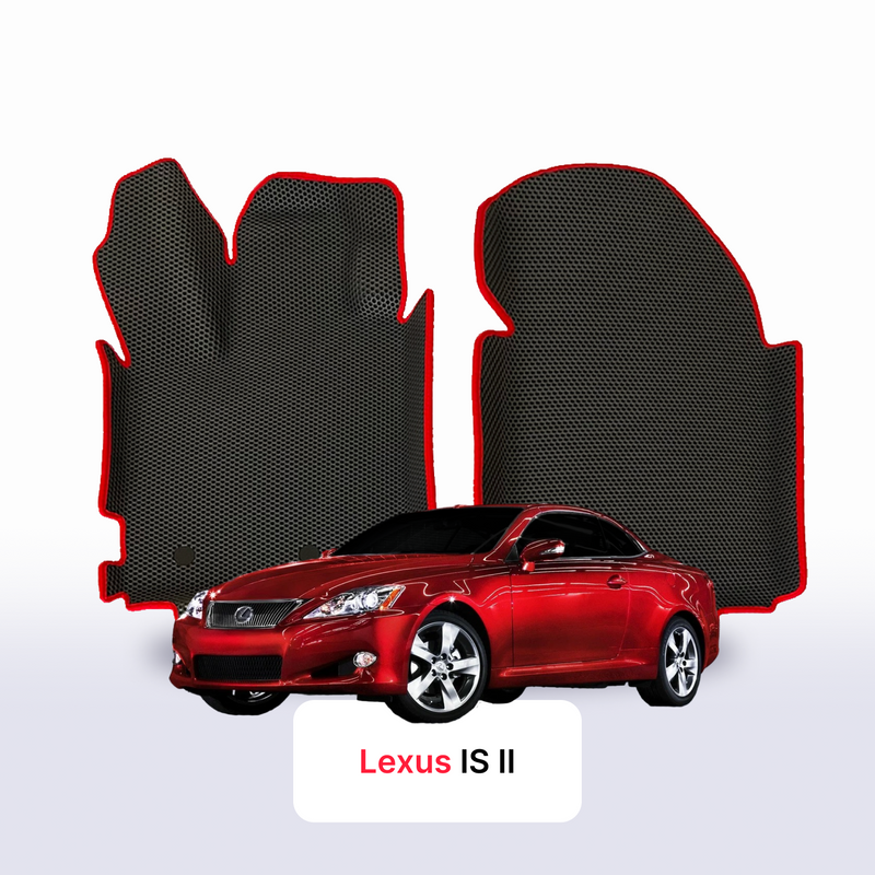Fußmatten EVA für Lexus IS 2 gen 2005-2016 jahr COUPE/CABRIO