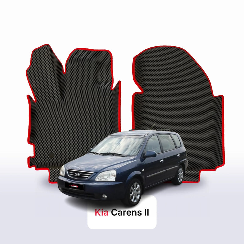 Fußmatten EVA für Kia Carens II gen 2002-2006 jahr MINIVAN