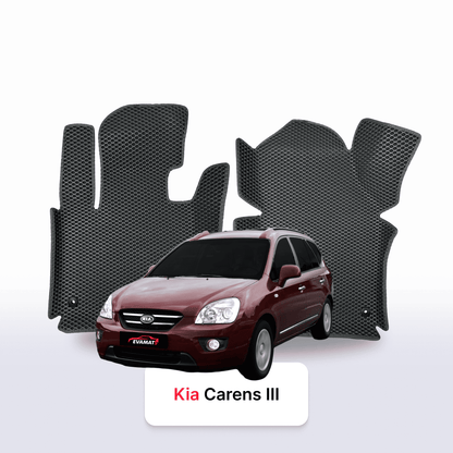 Fußmatten EVA für Kia Carens(UN) III gen 2006-2012 jahr MINIVAN