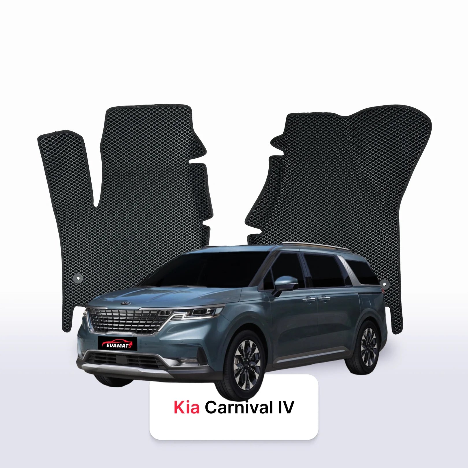 Fußmatten EVA für Kia Carnival IV gen 2020-2028 jahr MINIVAN