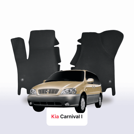 Fußmatten EVA für Kia Carnival I gen 1998-2006 jahr MINIVAN