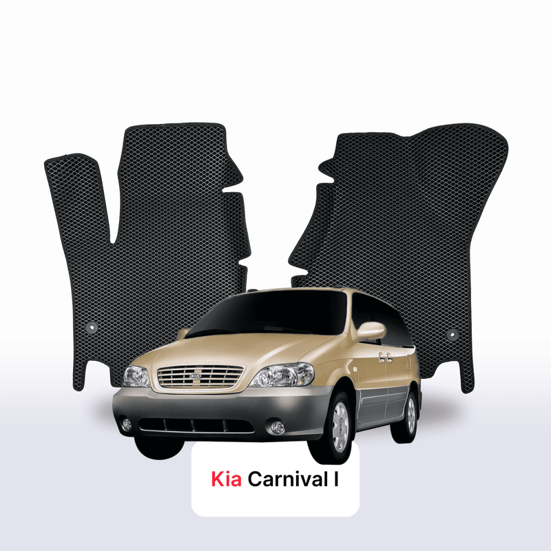 Fußmatten EVA für Kia Carnival I gen 1998-2006 Jahr MINIVAN