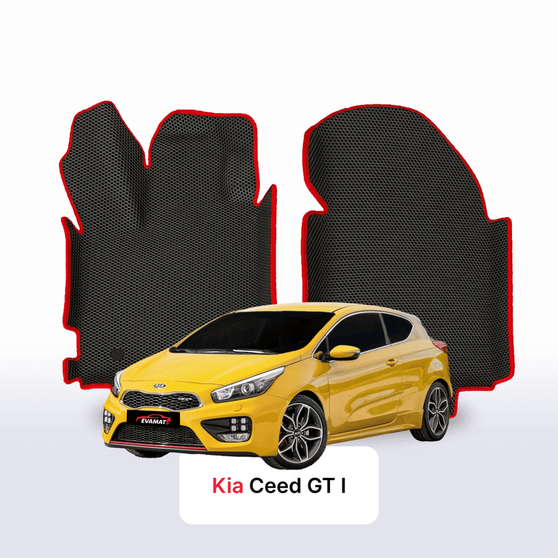 Fußmatten EVA für Kia Ceed GT I gen 2012-2018 Jahr SCHRÄGHECK 3 TÜRER