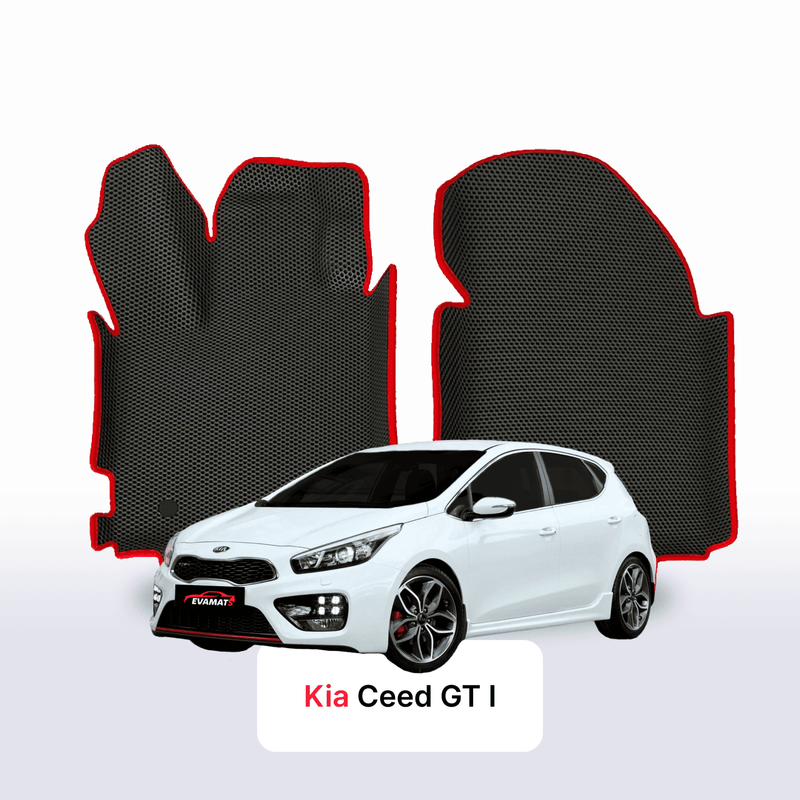 Fußmatten EVA für Kia Ceed GT I gen 2012-2018 Jahr SCHRÄGHECK 5 TÜRER
