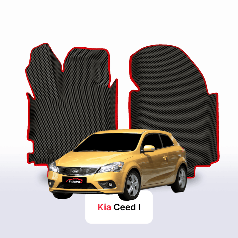 Fußmatten EVA für Kia Ceed I gen 2006-2012 Jahr SCHRÄGHECK 3 TÜRER