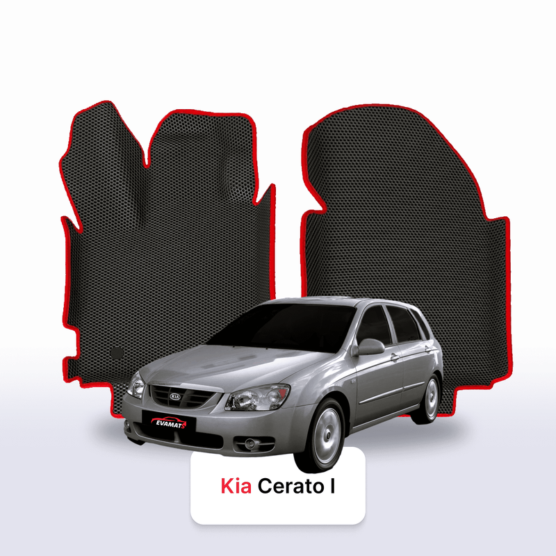 Fußmatten EVA für Kia Cerato I gen 2003-2009 Jahr SCHRÄGHECK 5 TÜRER