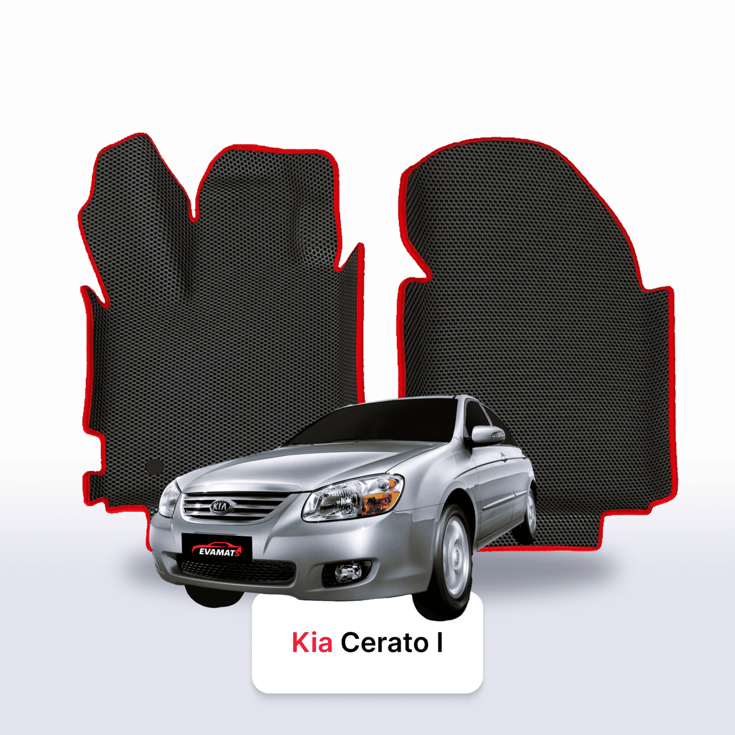 Fußmatten EVA für Kia Cerato I gen 2003-2009 jahr LIMOUSINE