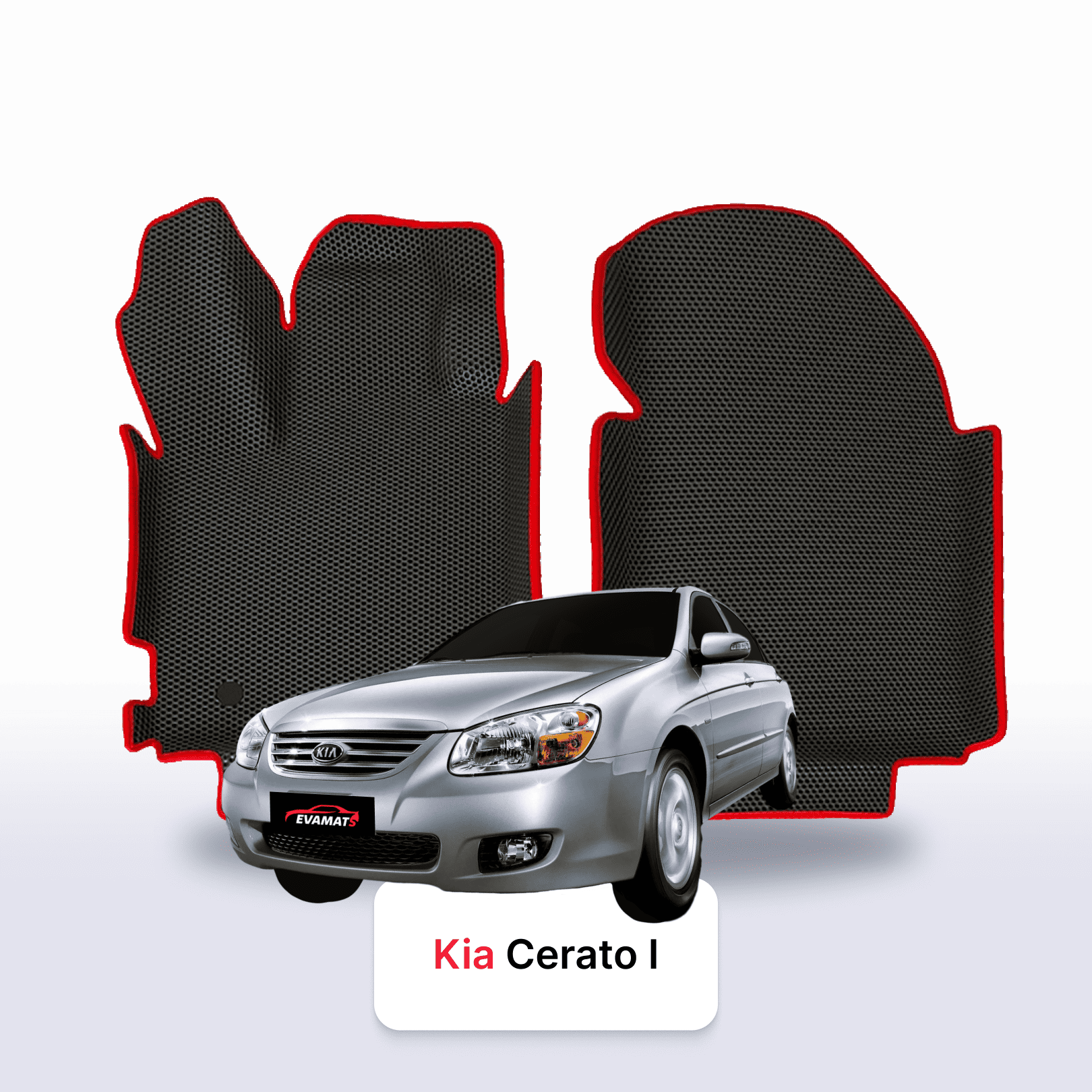 Fußmatten EVA für Kia Cerato I gen 2003-2009 jahr LIMOUSINE
