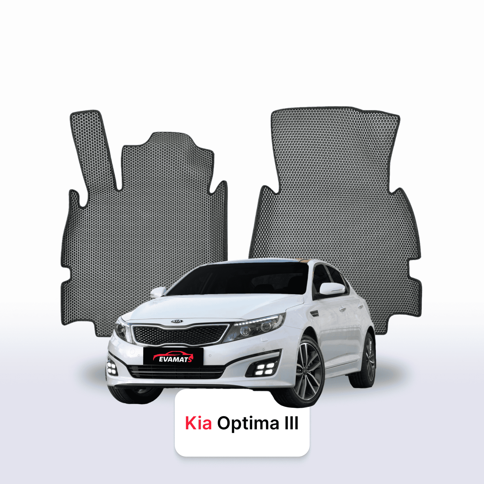 Fußmatten EVA für Kia Optima III gen 2010-2015 jahr LIMOUSINE