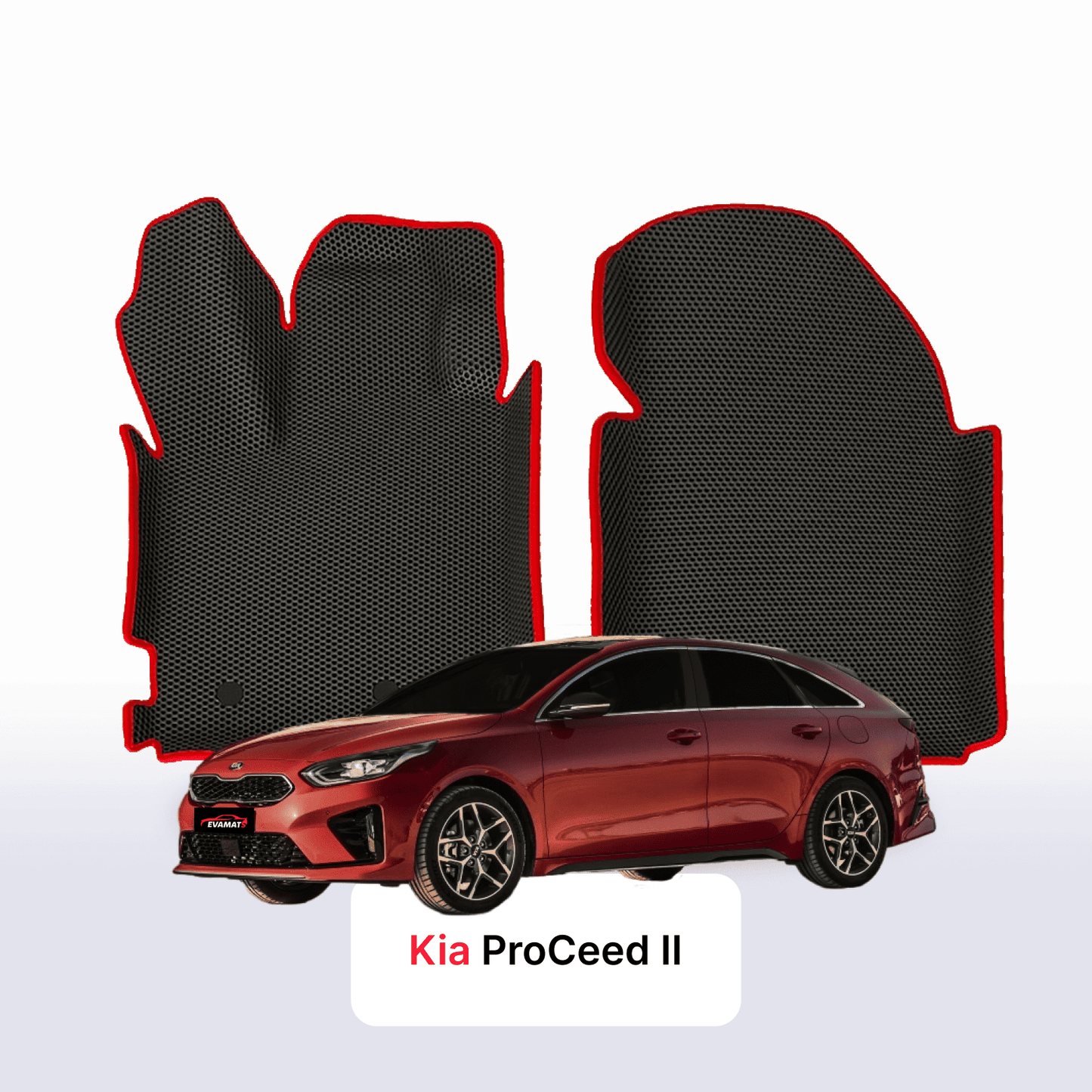 Fußmatten EVA für Kia ProCeed III gen 2018-2025 jahr KOMBI
