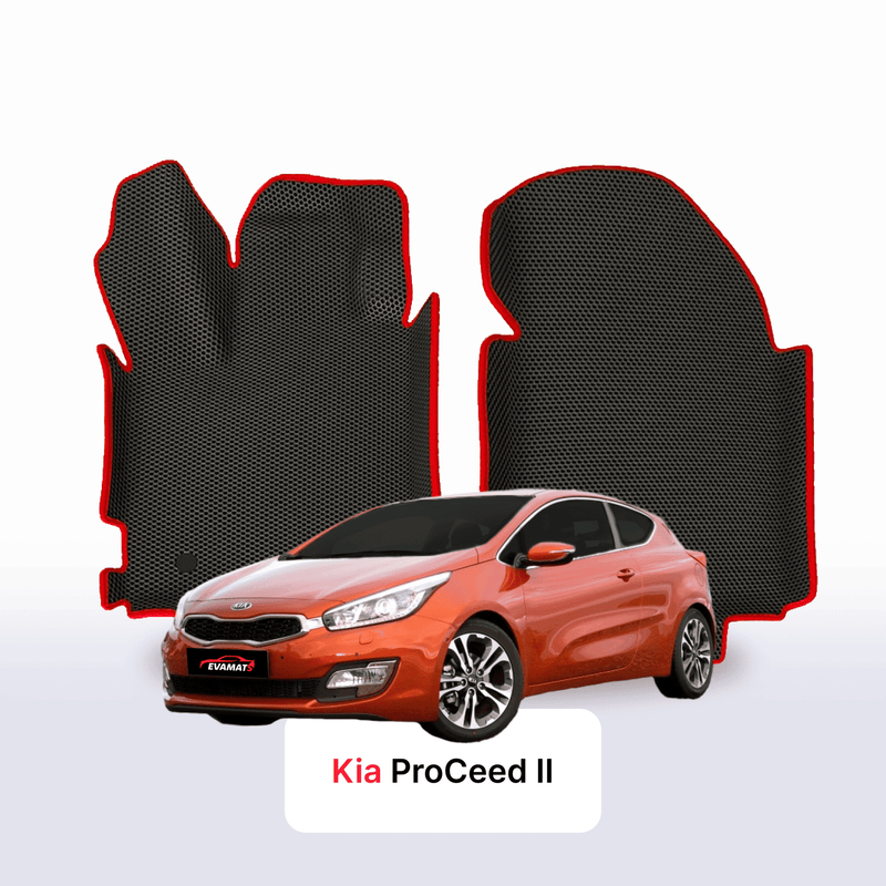 Fußmatten EVA für Kia ProCeed II gen 2012-2018 Jahr SCHRÄGHECK 3 TÜRER