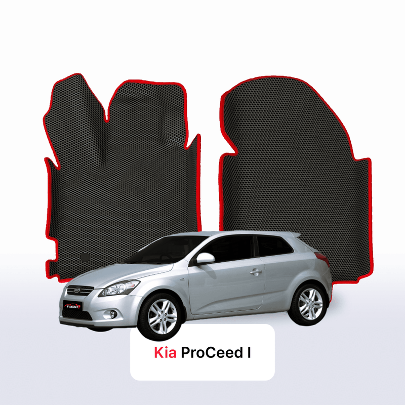 Fußmatten EVA für Kia ProCeed I gen 2006-2012 Jahr SCHRÄGHECK 3 TÜRER