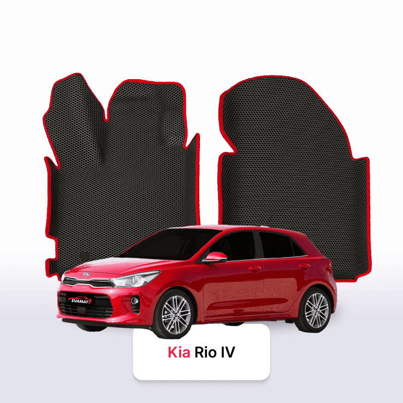 Fußmatten EVA für Kia Rio(EU) IV gen 2016-2023 jahr SCHÄGHECK 5 türer