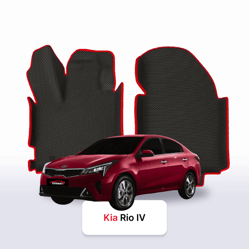 Fußmatten EVA für Kia Rio IV gen 2016-2023 jahr LIMOUSINE