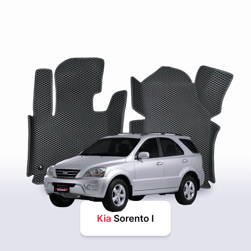 Fußmatten EVA für Kia Sorento I gen 2002-2011 jahr SUV