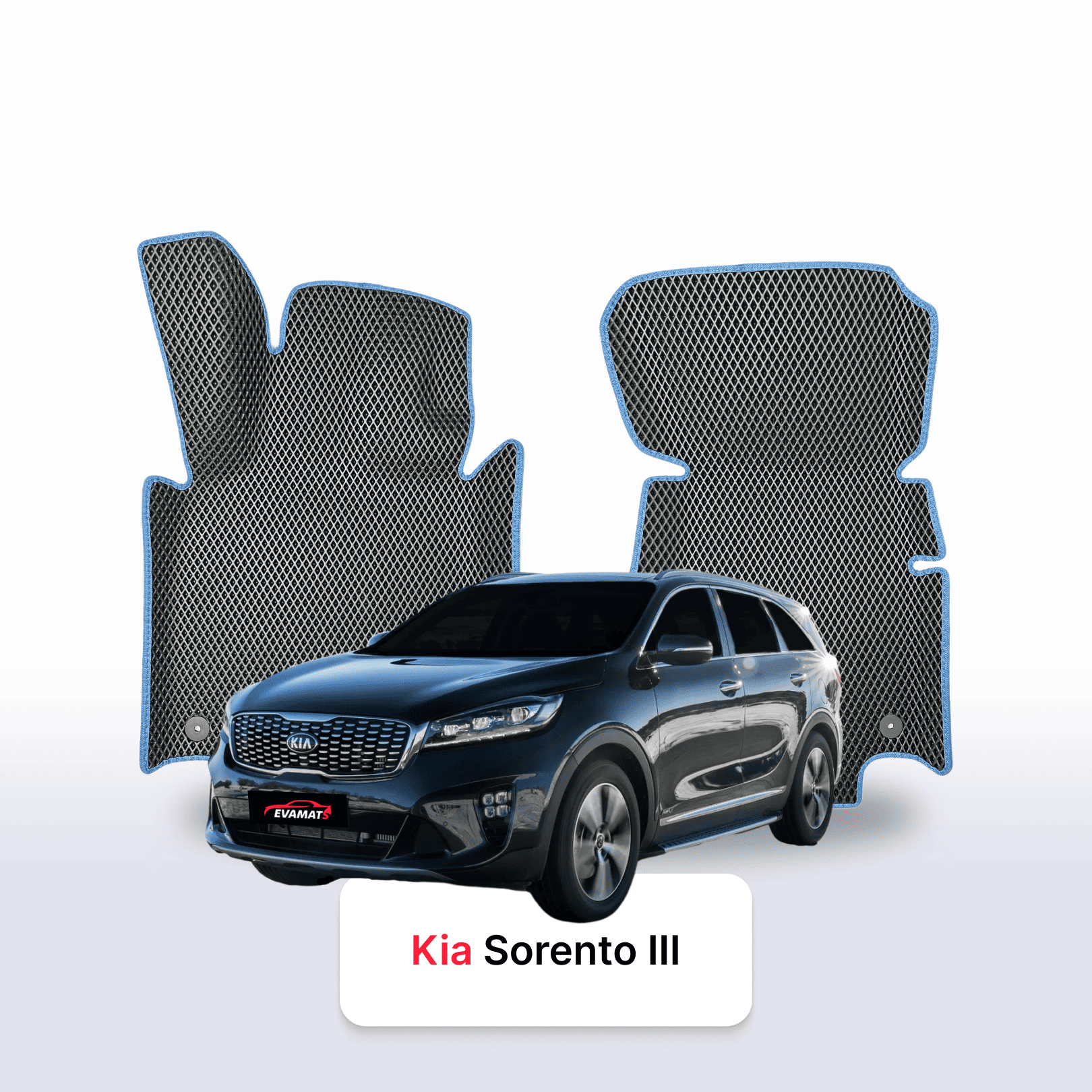Fußmatten EVA für Kia Sorento III gen 2014-2020 jahr SUV