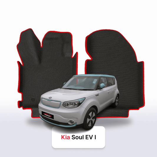 Fußmatten EVA für Kia Soul EV I gen 2014-2019 jahr SCHÄGHECK 5 türer